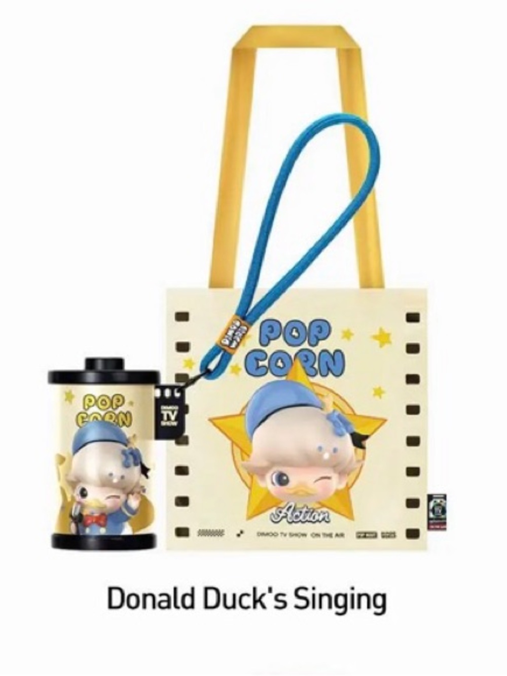 BNIB Pop Mart DIMOO WORLD × DISNEY Storage Bag Blind Box Donald Duck’s Singing